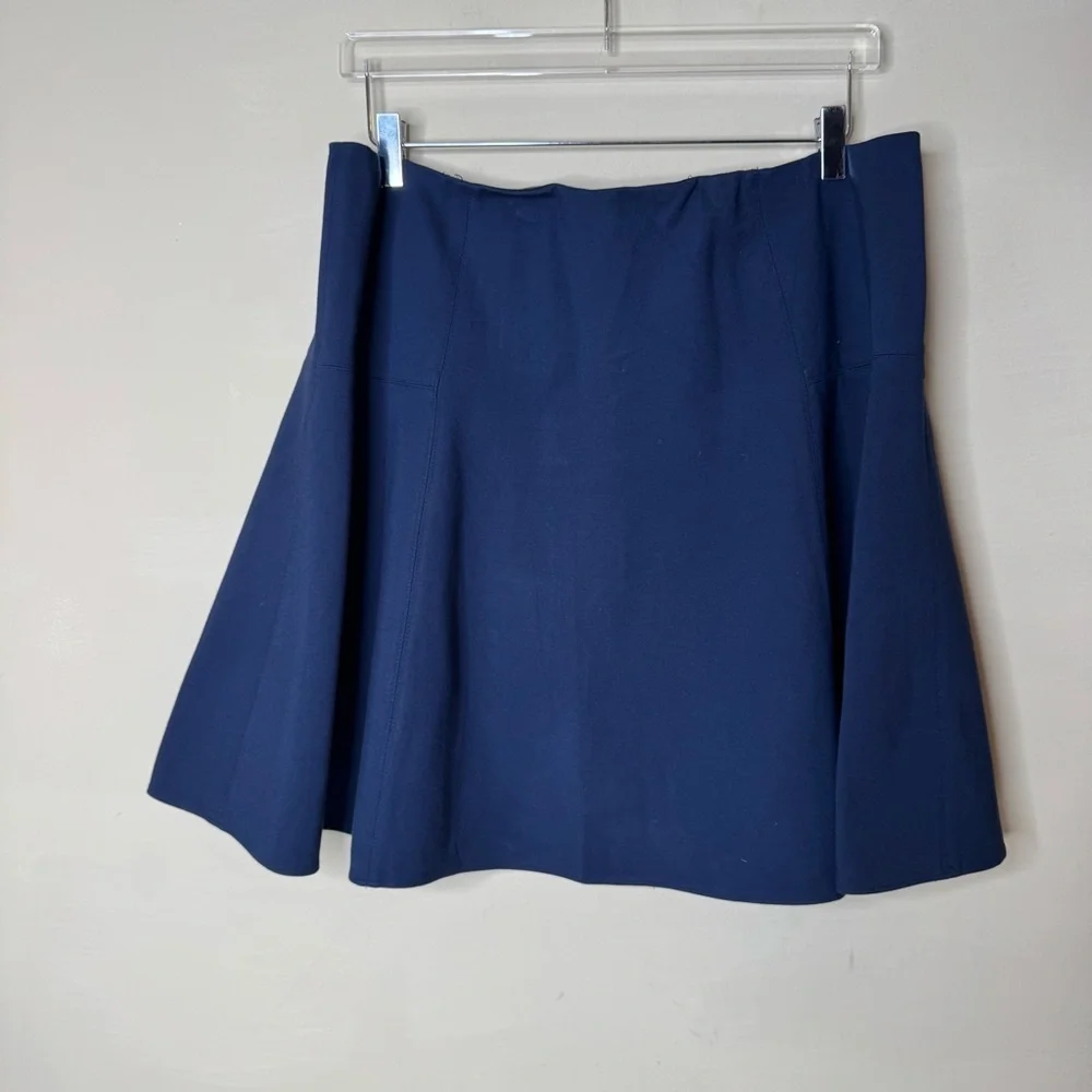 Lauren Ralph Lauren Women Sz 16 Navy Blue skater Skirt